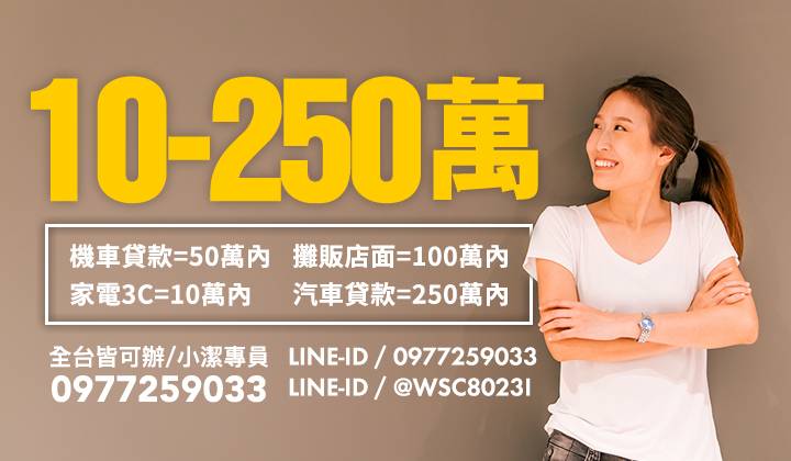 【微借貸10-250萬】24小時全年無休